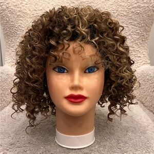 ESPECIALLY YOURS Light Auburn Blonde Mix Headband Curly Wig